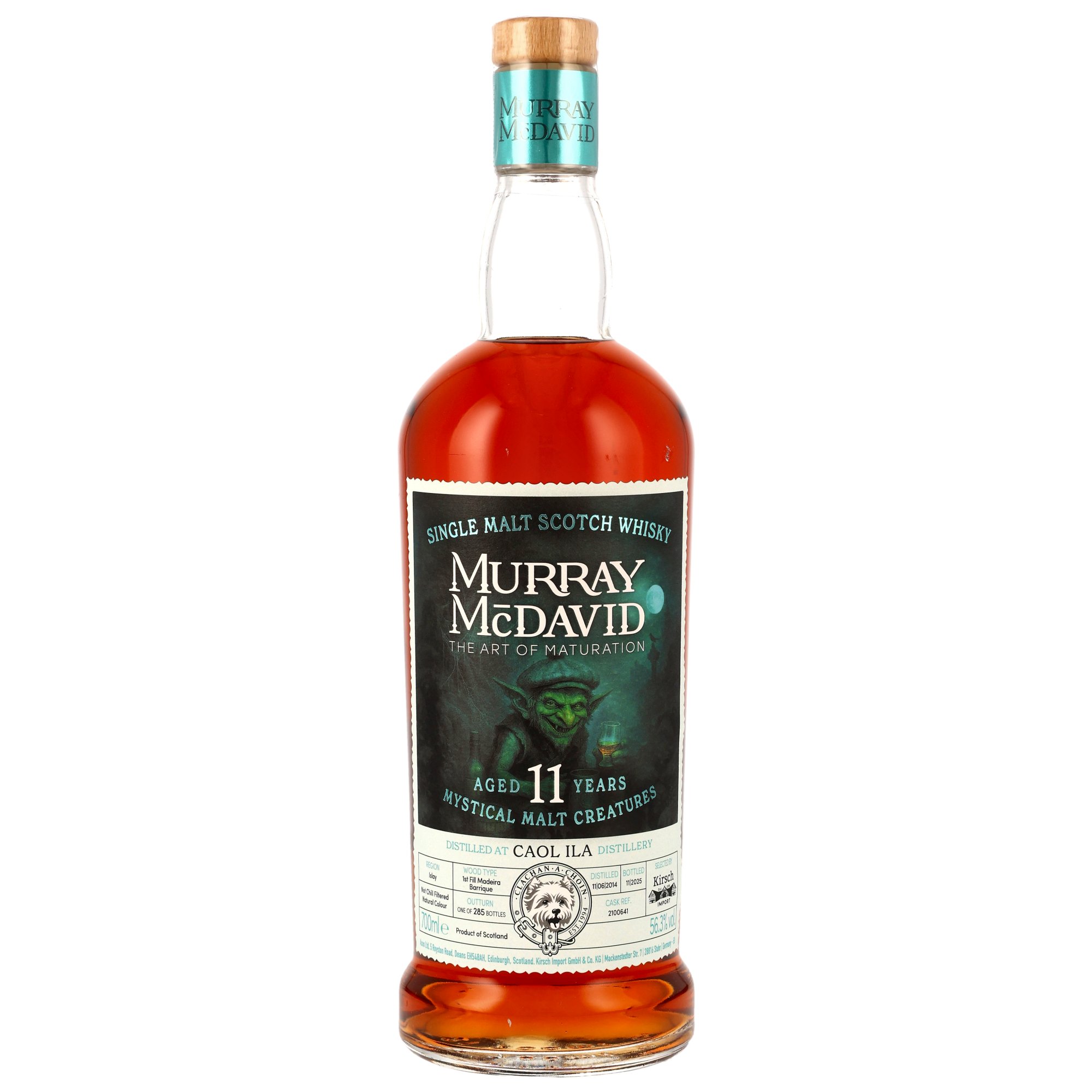 Caol Ila 2014/2025 - 11 Jahre 1st Fill Madeira Barrique #2100641 Mystical Malt Creatures (Murray McDavid)