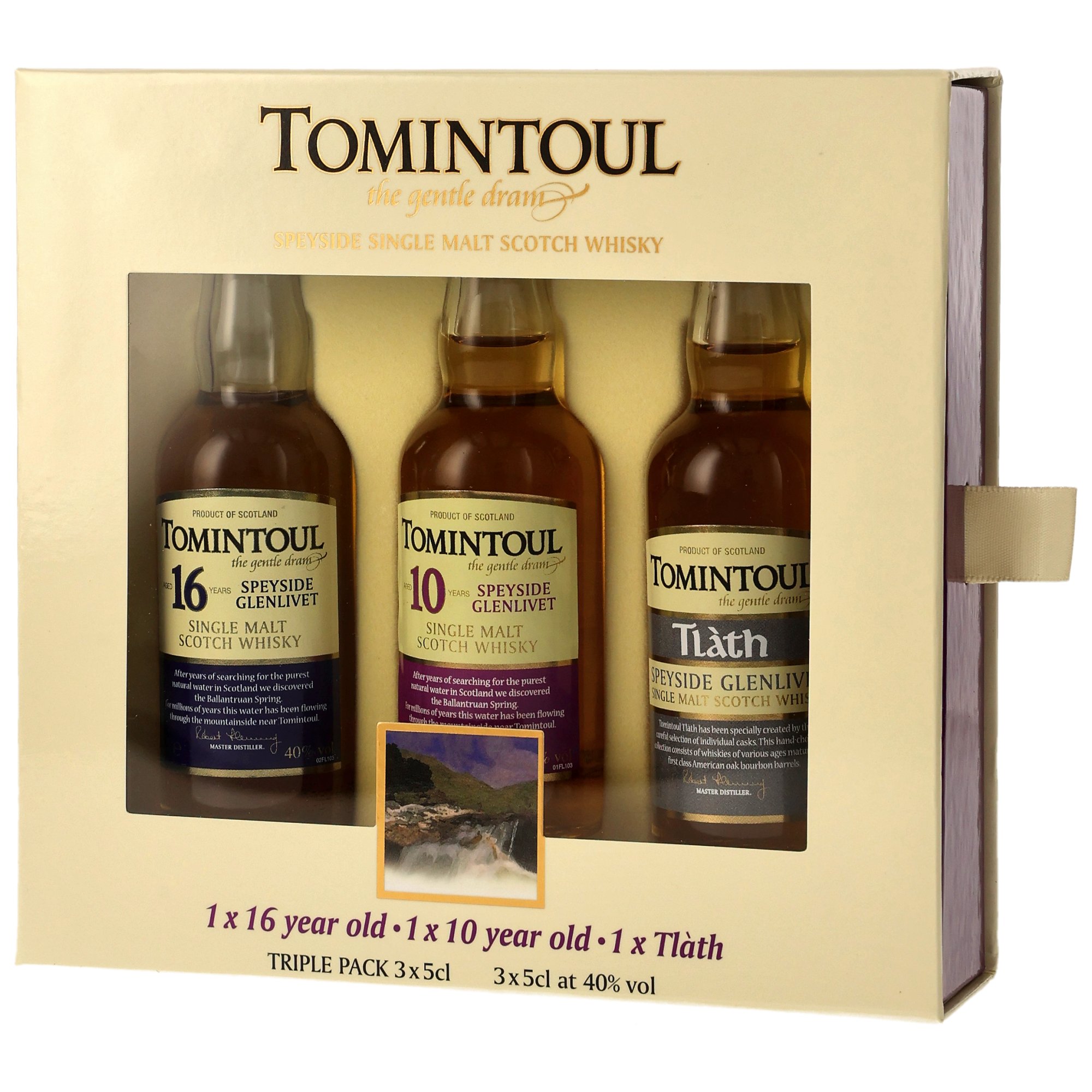 Tomintoul Probierset (3x 50ml)
