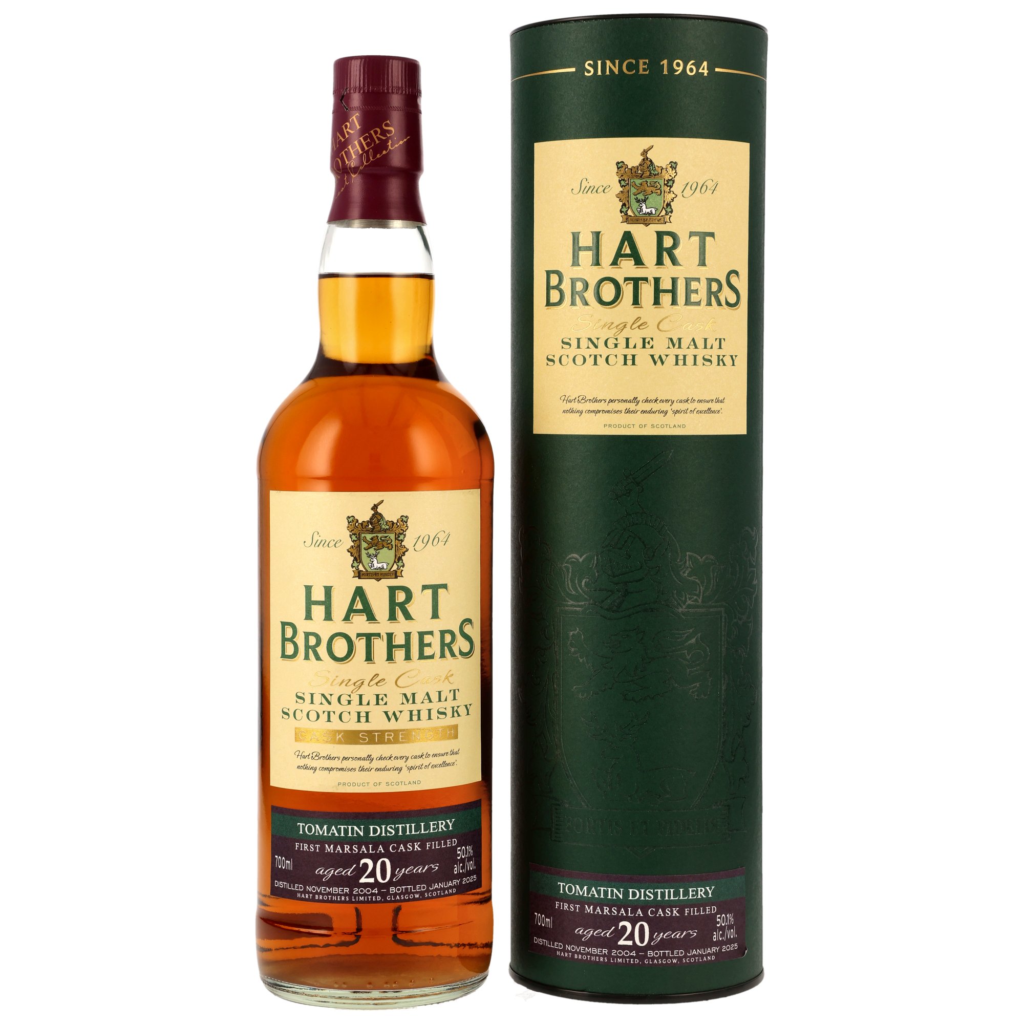 Tomatin 2004/2025 - 20 Jahre First Fill Marsala Cask (Hart Brothers)