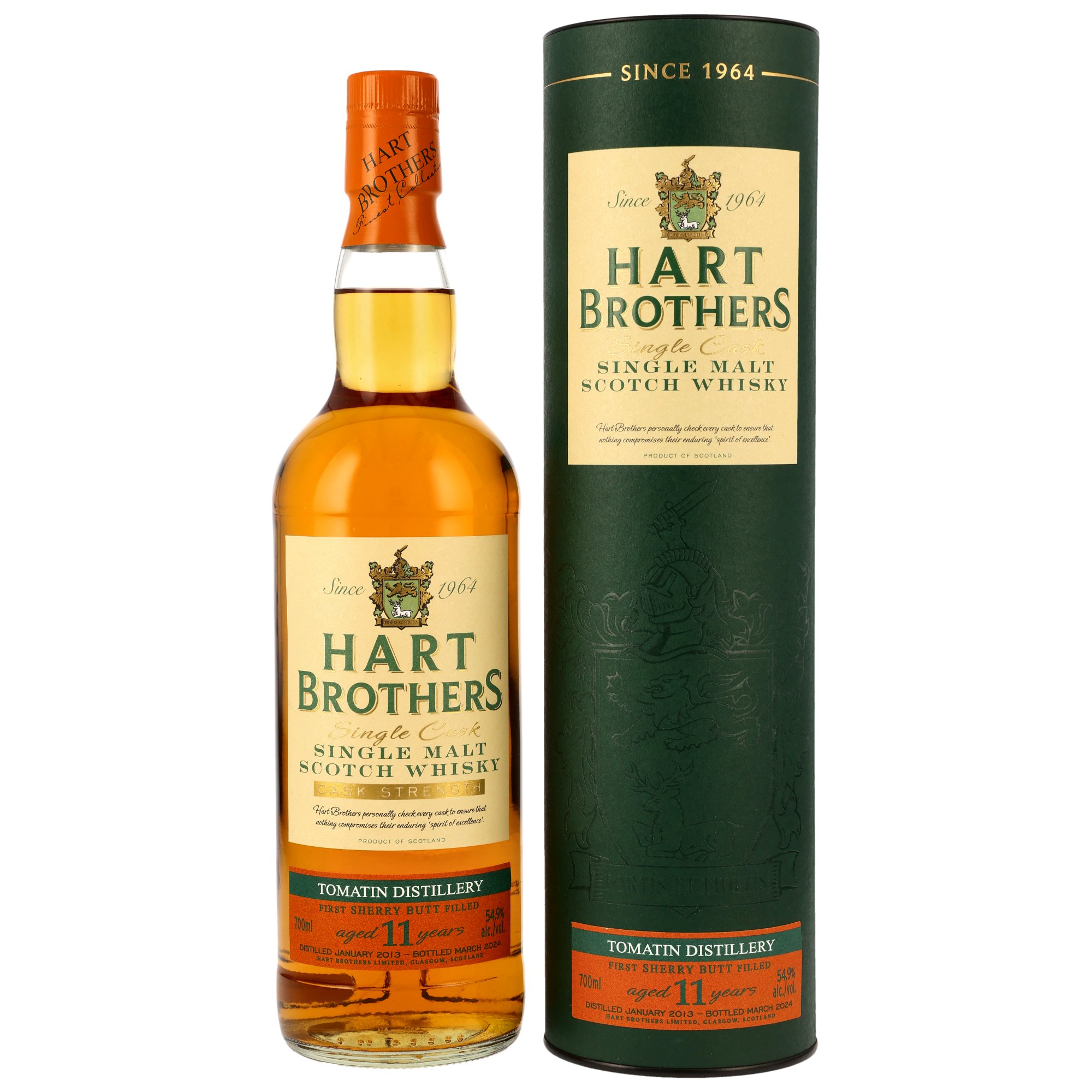 Tomatin 2013/2024 - 11 Jahre First Fill Sherry Butt (Hart Brothers)