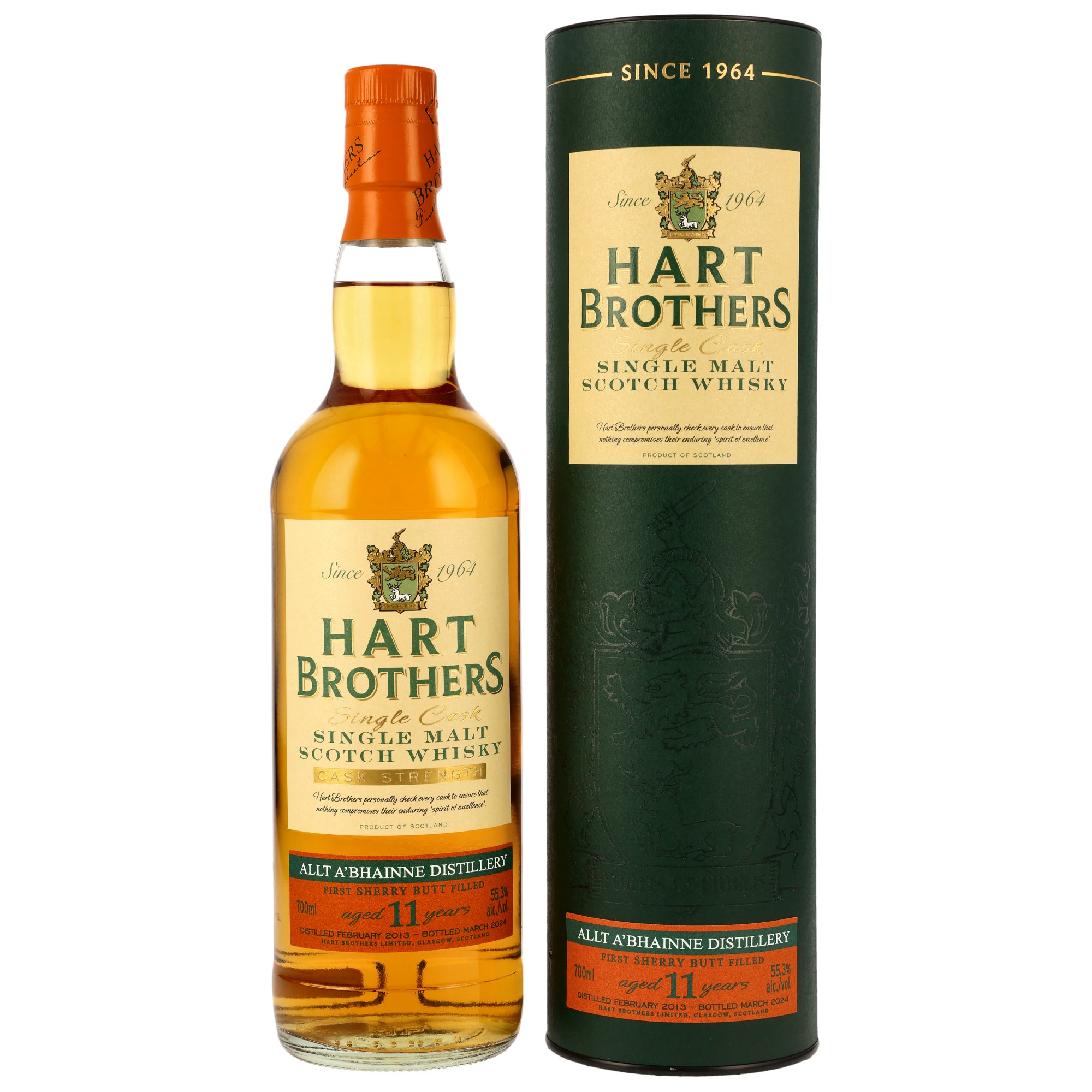 Allt-A-Bhainne 2013/2024 - 11 Jahre First Fill Sherry Butt (Hart Brothers)