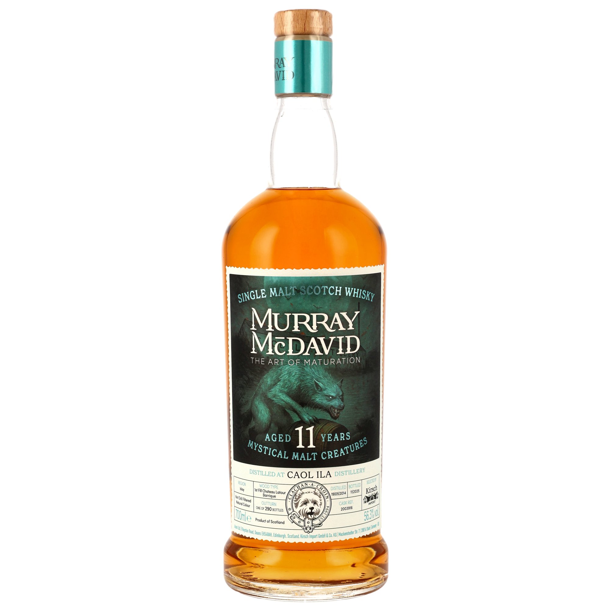Caol Ila 2014/2025 - 11 Jahre 1st Fill Chateau Latour Barrique #2003916 Mystical Malt Creatures (Murray McDavid)