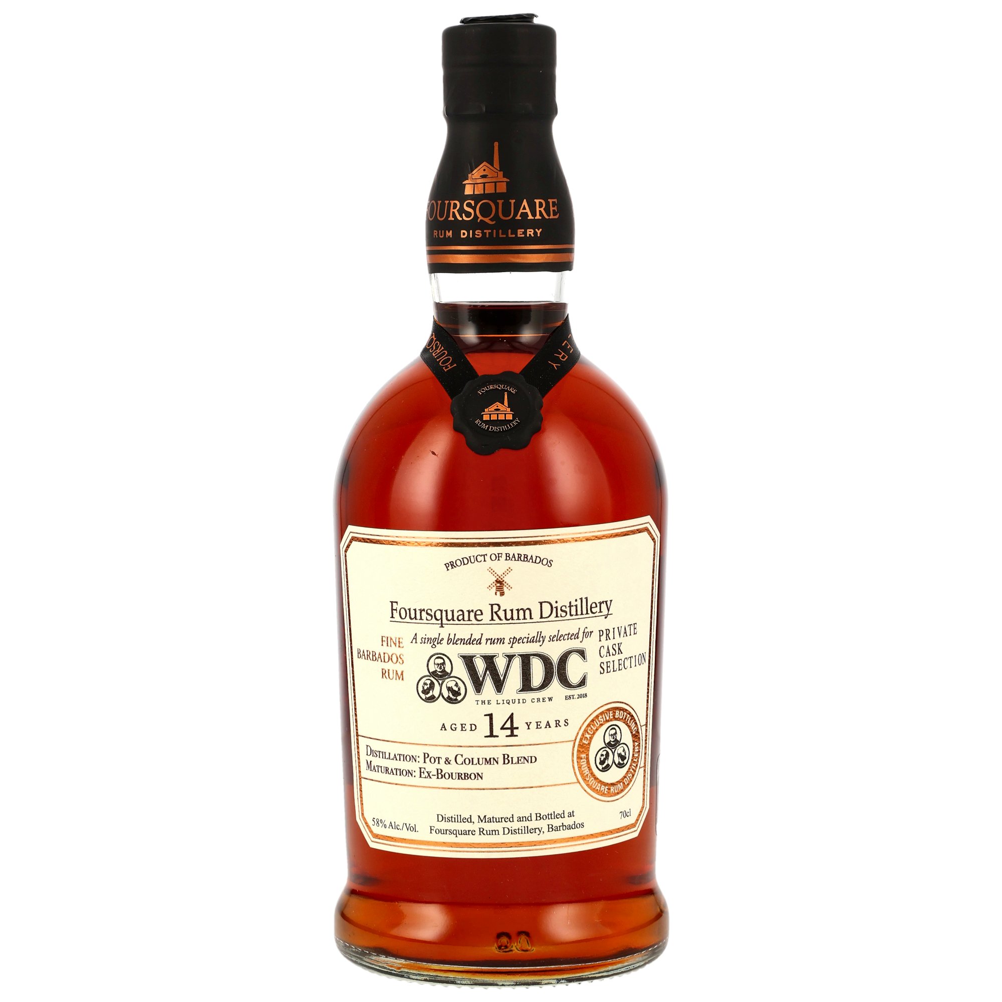 Foursquare 14 Jahre Specially selected for WDC/Wu Dram Clan Private Cask Selection