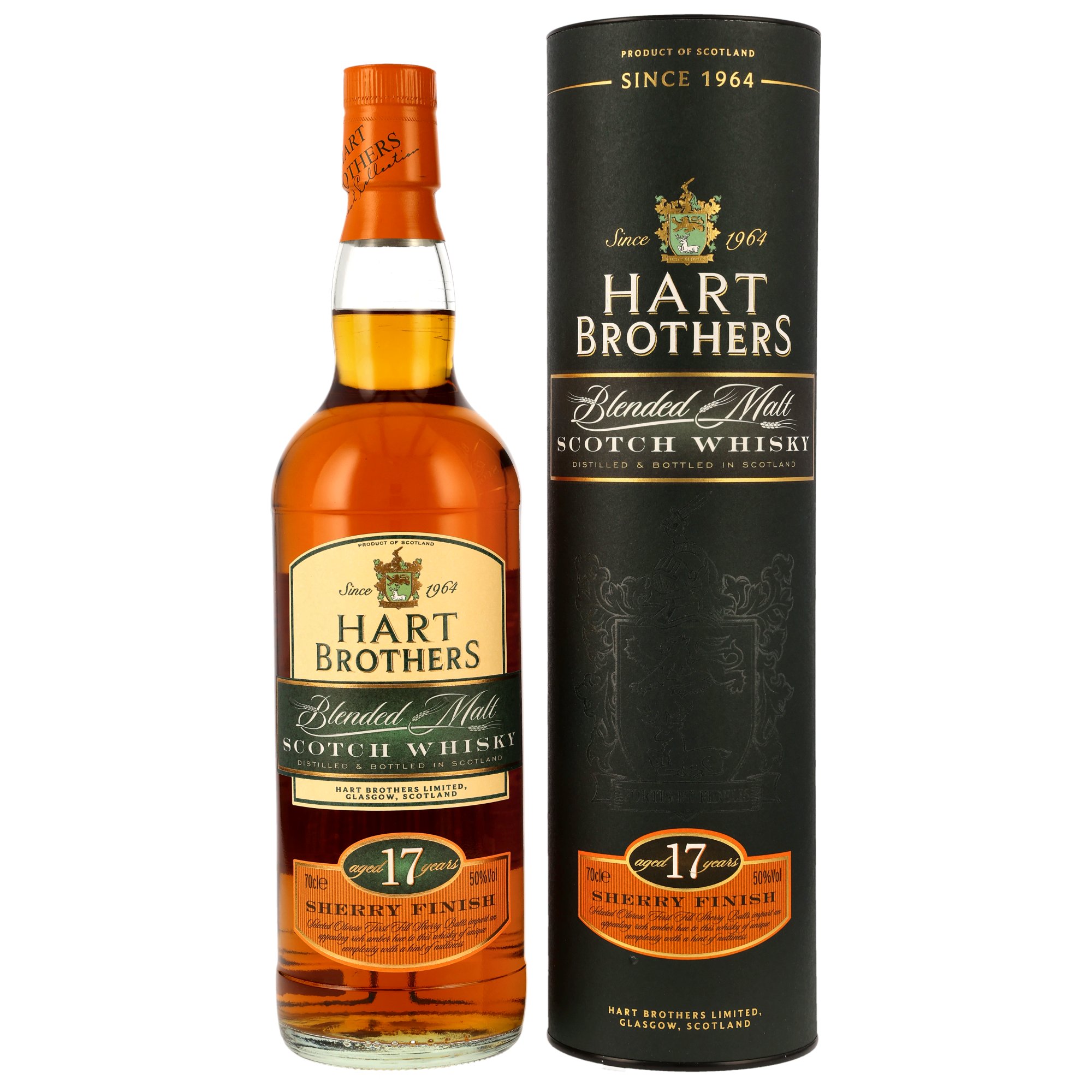 Blended Malt Scotch Whisky 17 Jahre First Fill Oloroso Sherry Butts Finish (Hart Brothers)