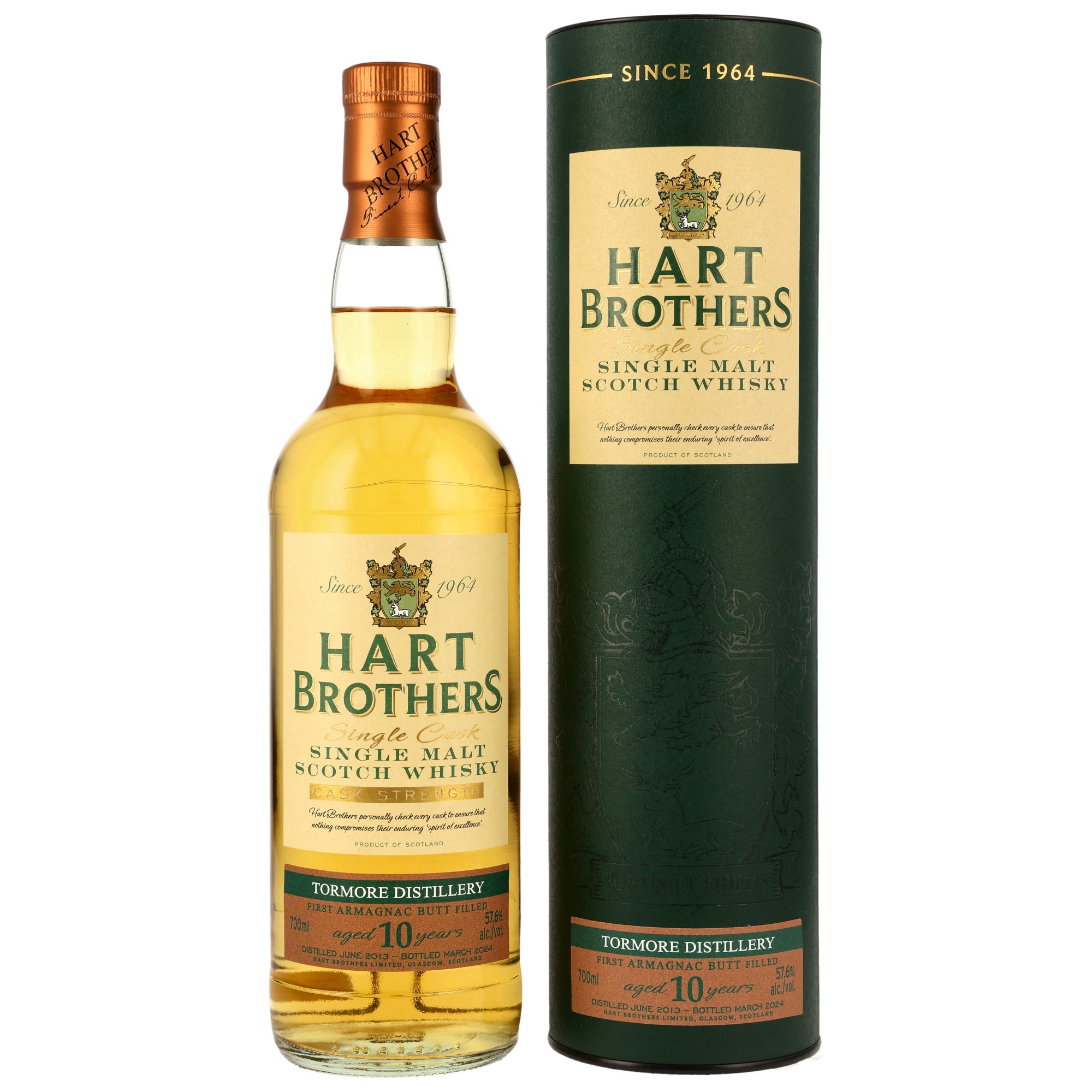 Tormore 2013/2024 - 10 Jahre 1st Fill Armagnac Butt (Hart Brothers)