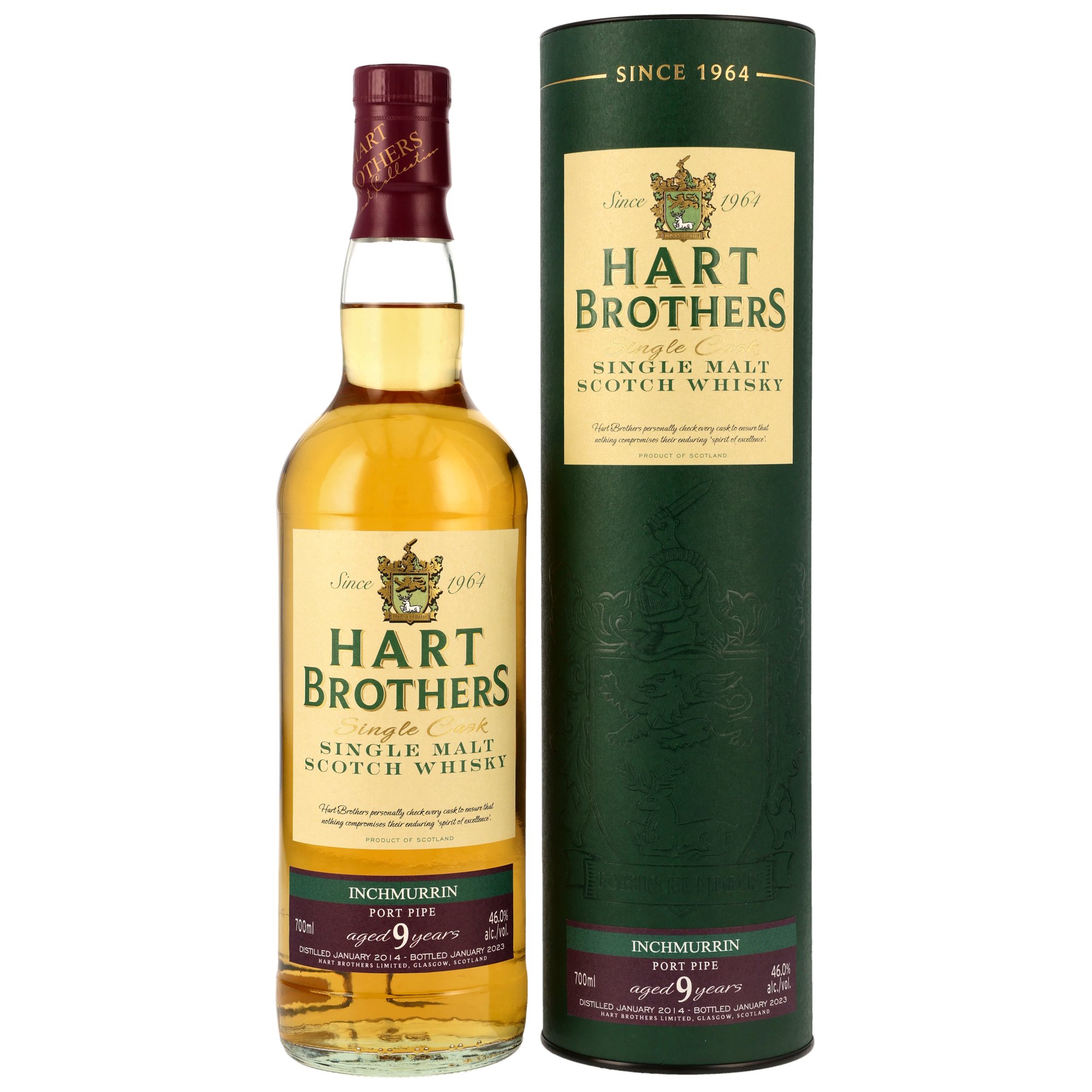 Inchmurrin 2014/2023 - 9 Jahre Port Pipe (Hart Brothers)