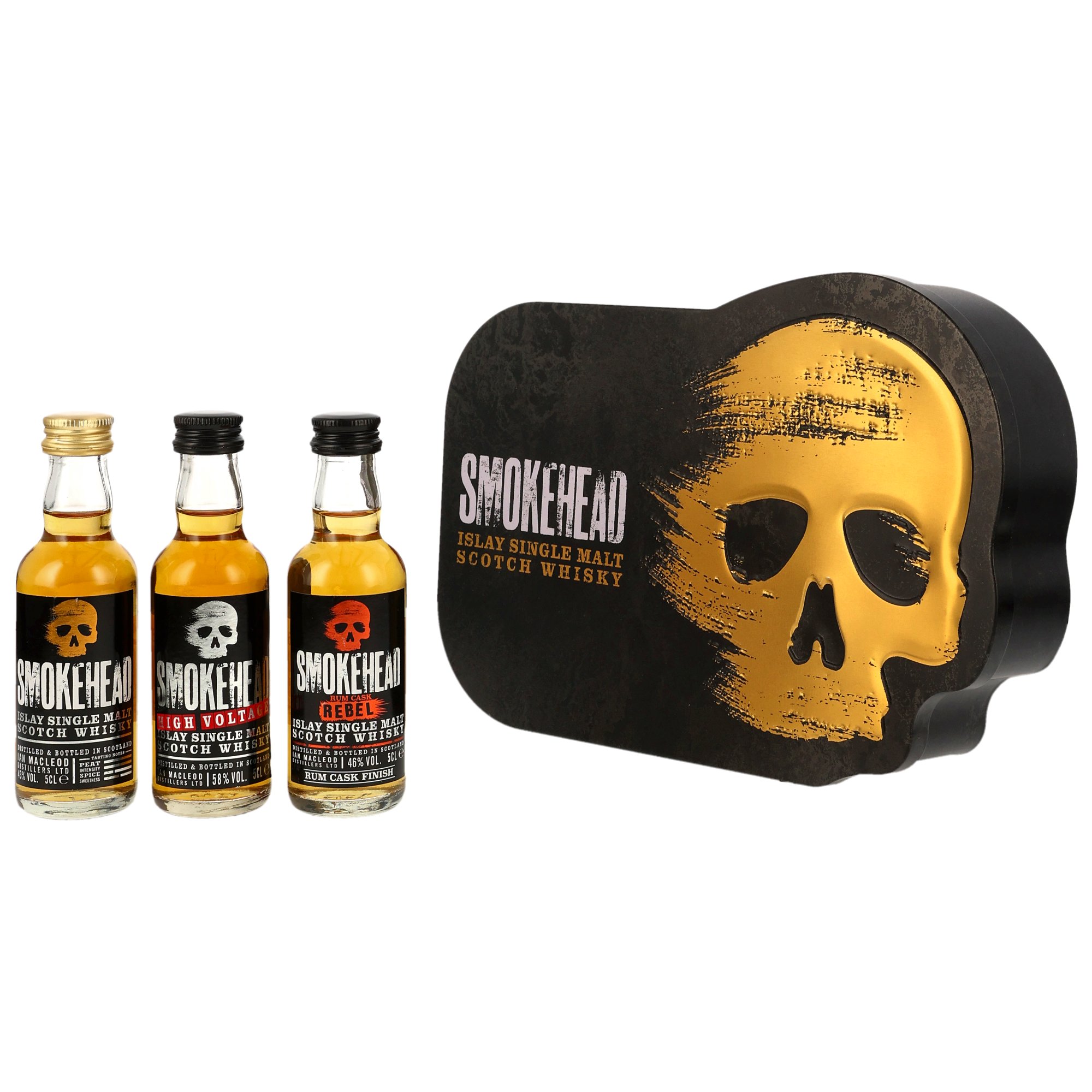 Smokehead Mini Collection Probierset (3x 50ml)