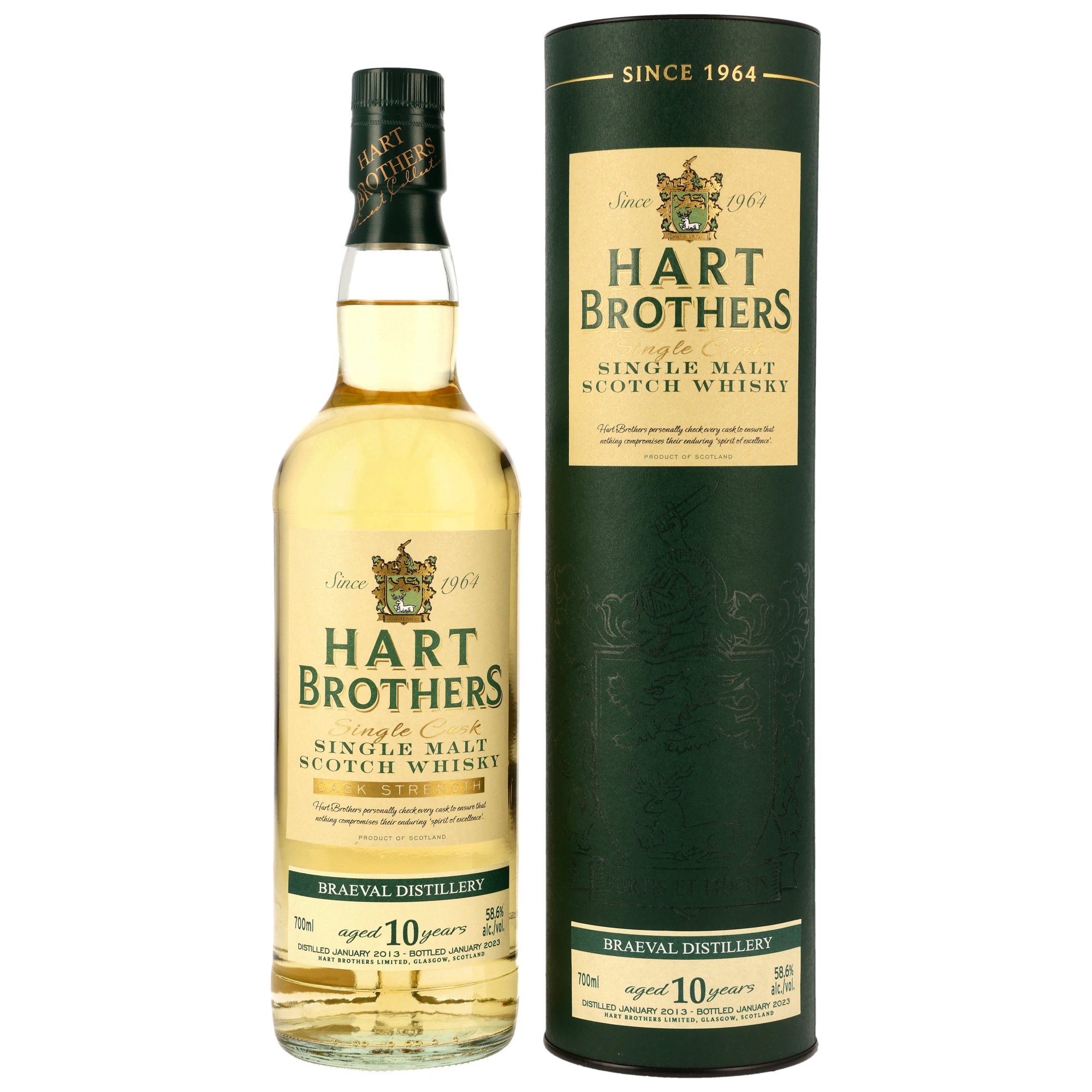 Braeval 2013/2023 - 10 Jahre Single Cask (Hart Brothers)