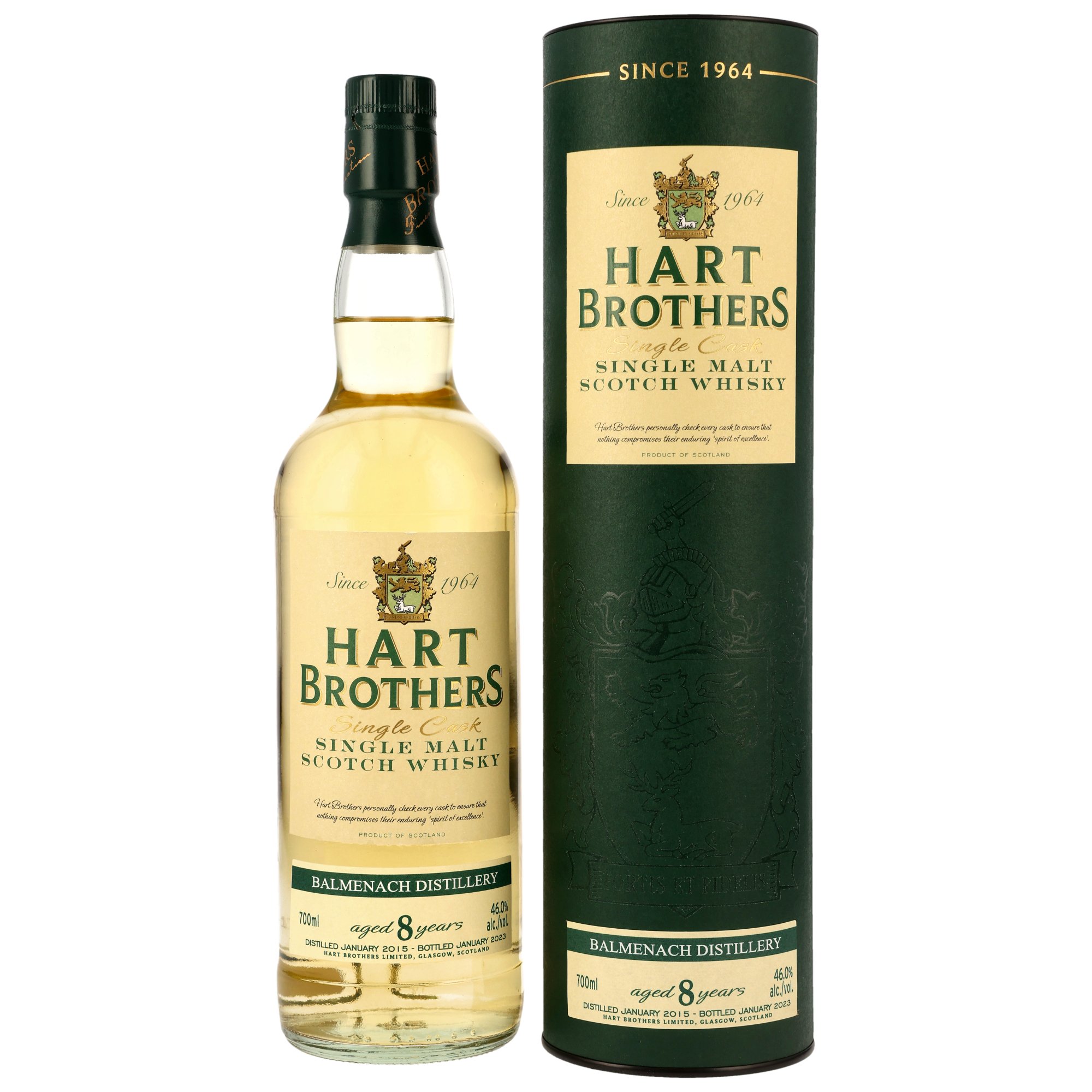 Balmenach 2015/2023 - 8 Jahre Single Cask (Hart Brothers)