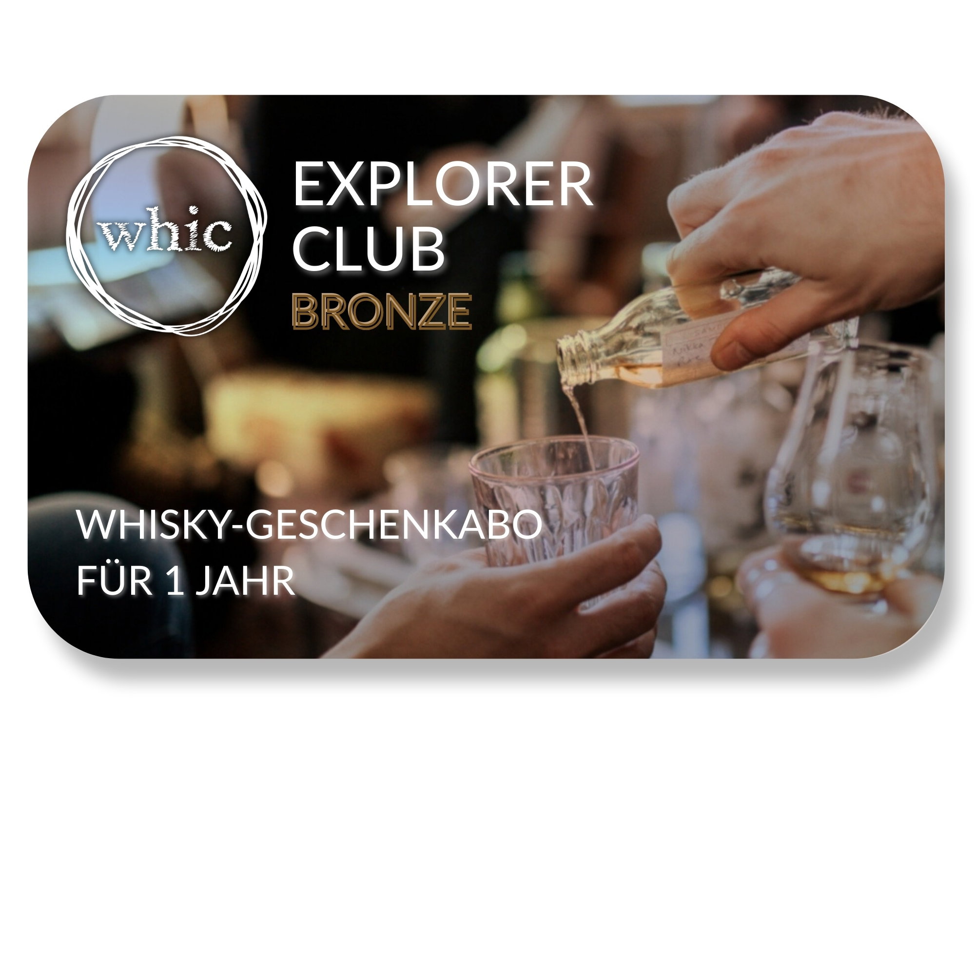 Whisky-Geschenkabo - 1 Jahr Explorer Club Bronze