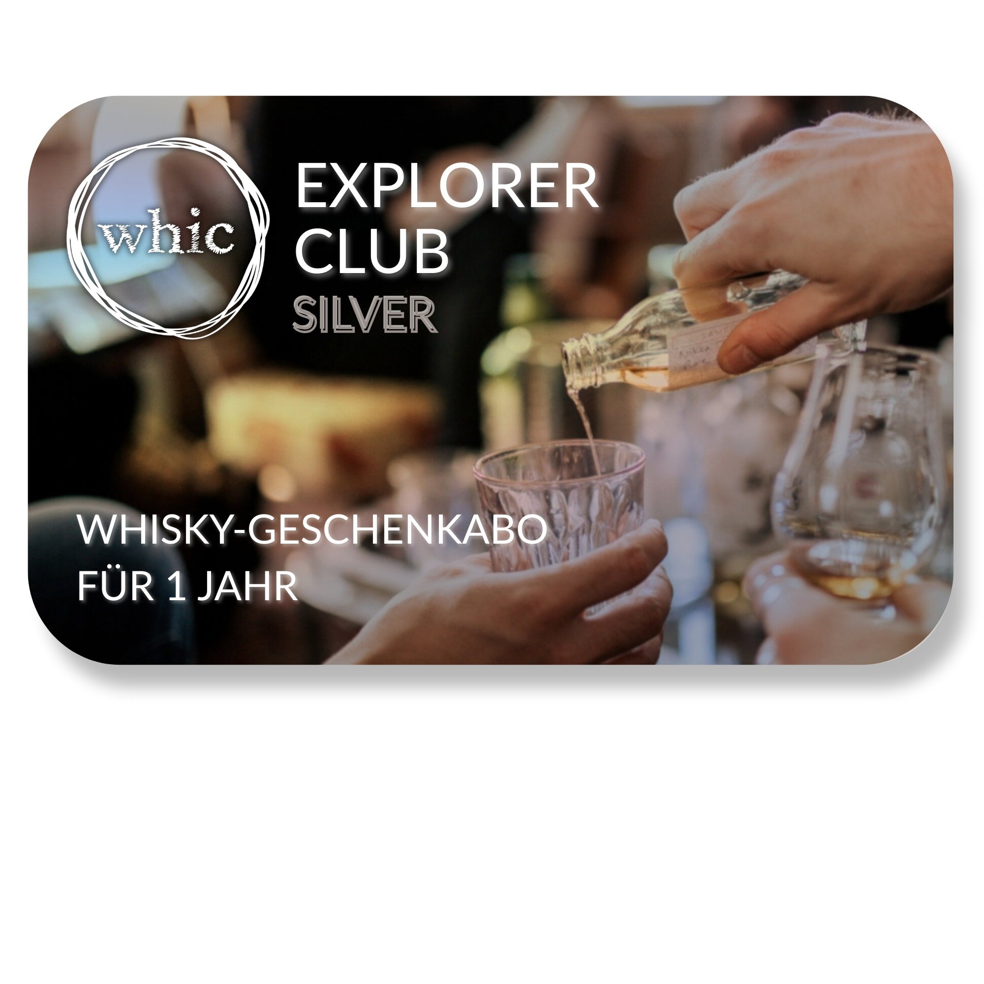 Whisky-Geschenkabo - 1 Jahr Explorer Club Silver